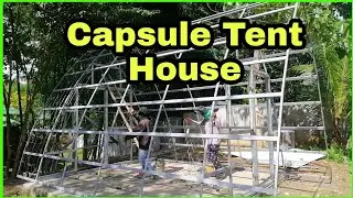 CAPSULE TENT HOUSE WITH AIR-CONDITIONED