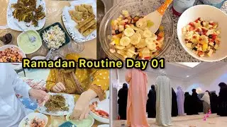 First Iftar of Ramadan 2023. Aftar to Taraweeh Routine Vlog💕