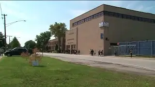 Student in custody after stabbing at suburban high school