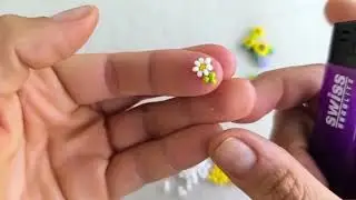 Mini florecitas con MOSTACILLAS