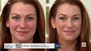 IT Cosmetics CC+ Nude Glow SPF 40 Foundation Duo on QVC
