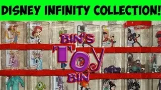 Bin & Jon's Disney Infinity 1.0 Collection Display! Frozen, Toy Story, Cars! by Bin's Toy Bin