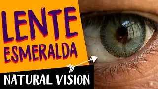 LENTE ESMERALDA| linha glamour da natural vision