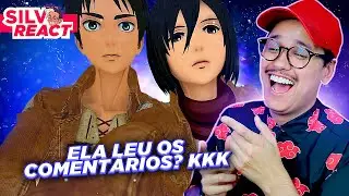 Reagindo a EREN E MIKASA RESPONDEM | Lanzinho