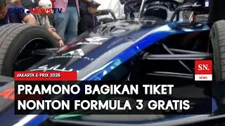 Pramono Bagi-Bagi Tiket Nonton Formula E ke 3.400 Pelajar Jakarta | Sindo Today | 20/06