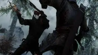 Modded Skyrim gameplay