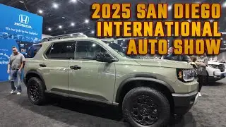 2025 San Diego International Auto Show San Diego CA in 4K New Model SUVs Trucks EVs  and Sports Cars