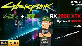 Cyberpunk 2077 Benchmark | RX 7900 XTX Raytracing & Pathtracing | Deep Analysis