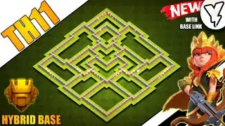 [NEW] Best TH11 HYBRID/TROPHY Base 2020!! | INSANE TH11 DEFENSE Base Design with LAYOUT LINK✔✔ - COC