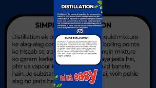 What is distillation ? #pharmacy #dpharmacy #pharmacy