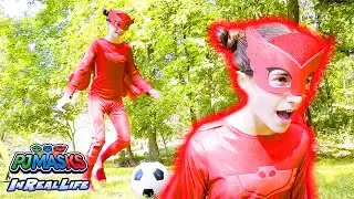 PJ Masks | Can Owlette Score? | PJ Masks in Real Life | Superhero | Kids Video | Full Episode