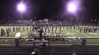 Normal West Marching Band at Washington 9-6-2014