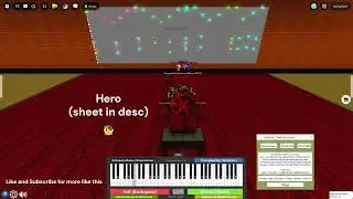 Hero (From Limbus Company) on Roblox Piano