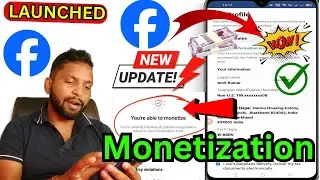 Good News 🥳facebook monetization ? facebook stars monetization setup kaise kare? Hindi 2024