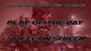 Play of the day- 1v4 SnD Clutch! Call of Duty: Advanced Warfare