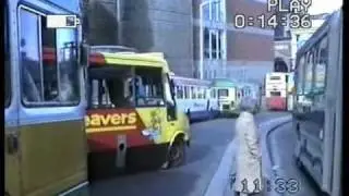 Sheffield buses on Waingate 6th March 1992