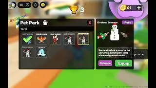 Give away in pet adventure