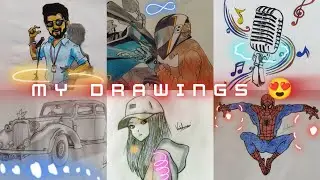 Quick recap of my drawings in lockdown |  #drawing #drawings #pencildrawing #vijay #thalapathy