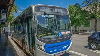 Metrô Tatuapé Terminal Sul - Movimentação de Ônibus (Vídeo 9)