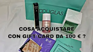 Cosa acquistare con gift card da 100 € ? 🛍 | Unboxing Douglas | Surprise gift card #SimoLM 
