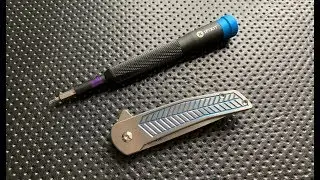 How to disassemble and maintain the Alliance Designs Scout Pocketknife