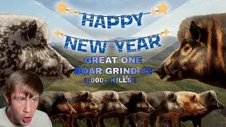 CAN I FINALLY SPAWN MY SECOND GREAT ONE WILD BOAR IN SCOTLAND?! 3,000+ KILLS (Episode 13)