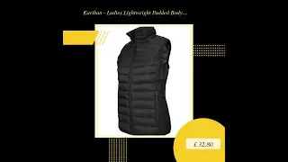 Kariban - Ladies Lightweight Padded Bodywarmer