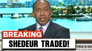 Stephen A Smith REACTS To Shedeur Sanders ACCEPTING RAMS NFL TRADE!
