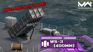 Ranked Store New Grenade Launcher! WS-3 (400mm) Review | Modern Warships Alpha Test
