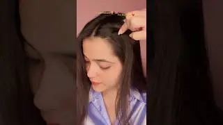 1 minute hairstyle for beginner🎀👩&zwj;🦰#shorts#hairstyle #hairtutorial #hairgoals#viral #trending