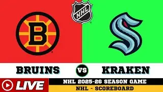 Boston Bruins Vs Seattle Kraken | NHL 2026 | NHL Live SCOREBOARD | Jan 7 2026