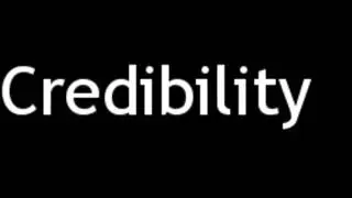 How to Pronounce Credibility