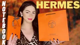 HERMES $3 DIY NOTEBOOK !!!