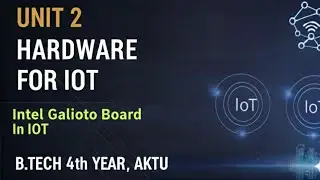 Intel Galileo Board Explained | Hardware for IoT Unit 2 | AKTU B.Tech IoT Lecture