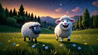 Five Sleepy Sheep Count the Stars | Bedtime Song for Kids | Nursery Rhymes and Preschool Learning
