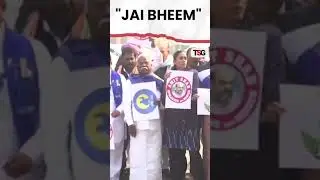 #watch | MPs of INDIA bloc protest over HM Shah&rsquo;s remark on Dr BR Ambedkar in Delhi