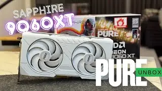 SAPPHIRE PURE RX 9060XT  16GB UNBOXING
