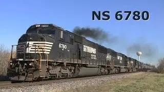 NS 6780 West, an EMD SD60M on 11-10-2013