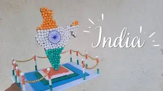  How to make Diy  india map 🇮🇳