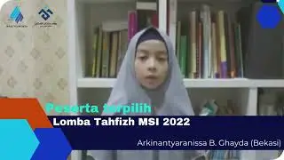 ARKINANTYARANISSA B GHAYDA (BEKASI) - FINALIS MHQ MSI 2022