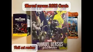175 marvel cards full set review | marvel versus panini 2022/2023 set | sleeved binder