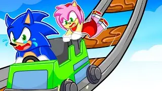 Cart Ride DISASTERS with Sonic & Amy!