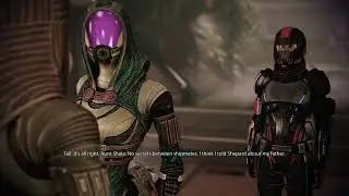 Mass Effect 2: Talking to Shala'Raan Before the Alarei (Tali Loyalty Mission)