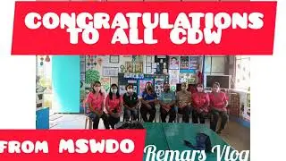 On Last day of Accreditation|Remars Vlog|Congrats 🎉 all CDW