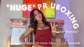 Распакуйте со мной всю мою PR-продукцию! *Столько всего!!* (Miu Miu, Glossier, She Glam, LoveShac...