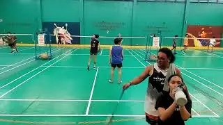 Match: Charles/Dodot vs Pao/Curth (Linamon Badminton Club)