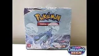 Pokemon Chilling Reign Booster Box Opening!