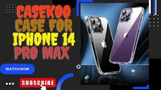 CASEKOO Case for iPhone 14 Pro Max review| Crystal Clear Cover