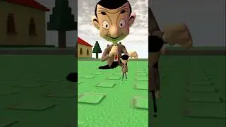 Mr. Bean Meets His Tiny Clone! #mrbean #shorts