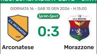 Arconatese VS Morazzone 